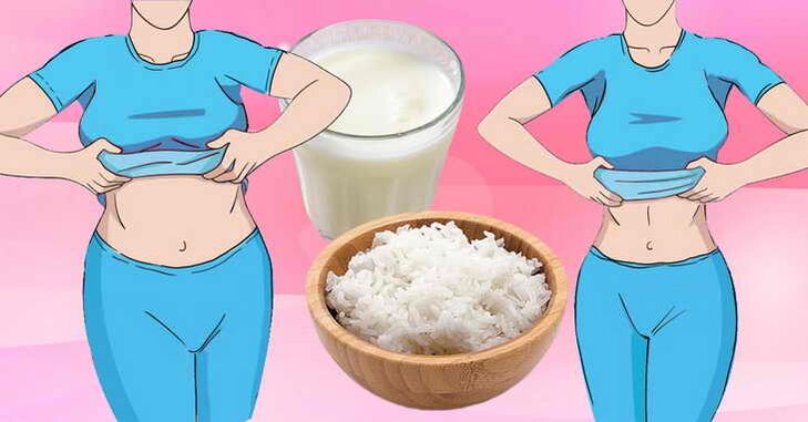 Χάστε βάρος με δίαιτα ρυζιού κεφίρ